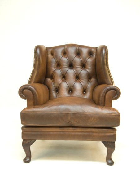 Contrast Upholstery Beaufort Wing Chair